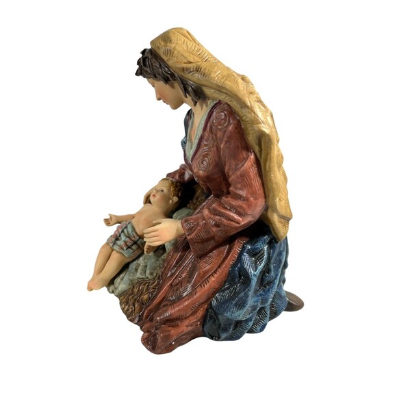 Vintage Grandeur Noel Nativity Set Replacement Piece O’Well Figurine Mary & Baby - Picture 2 of 16
